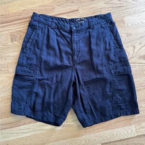 Tommy Bahama Men’s Shorts, Black, Relaxed Fit, Size 35. Flat Front